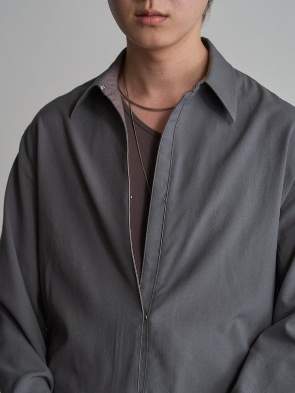 Premium Knit Layered Tank Top 【taupe】 - PRY