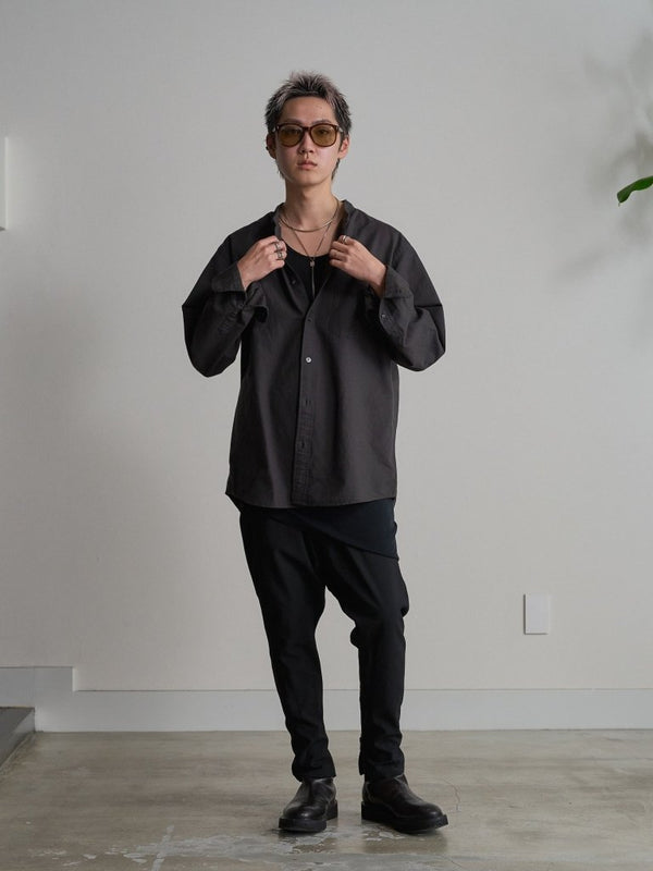 Premium Knit Layered Tank Top【black】 - PRY