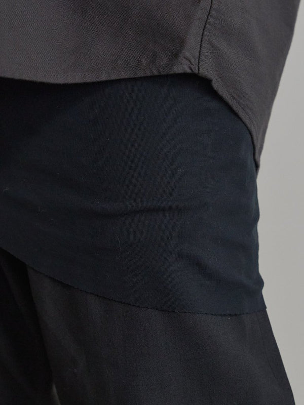 Premium Knit Layered Tank Top【black】 - PRY