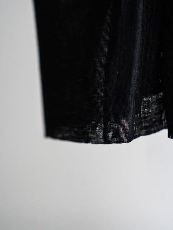 Premium Knit Layered Tank Top【black】 - PRY