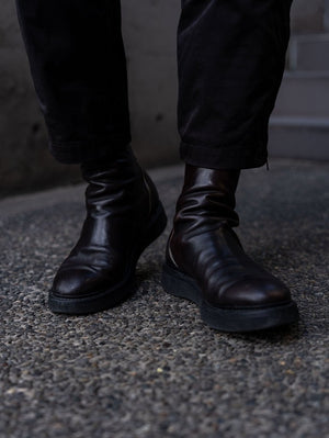 PRY / Excella® Spiral Zip Boots [Horse Leather] - PRY