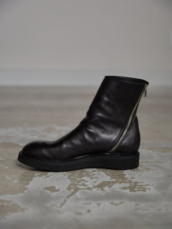 PRY / Excella® Spiral Zip Boots [Horse Leather] - PRY