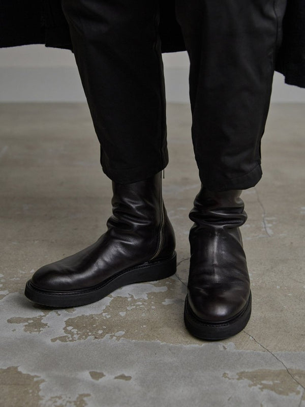 PRY / Excella® Spiral Zip Boots [Horse Leather] - PRY