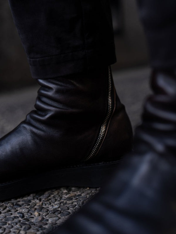 PRY / Excella® Spiral Zip Boots [Horse Leather] - PRY