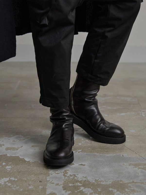 PRY / Excella® Spiral Zip Boots [Horse Leather] - PRY