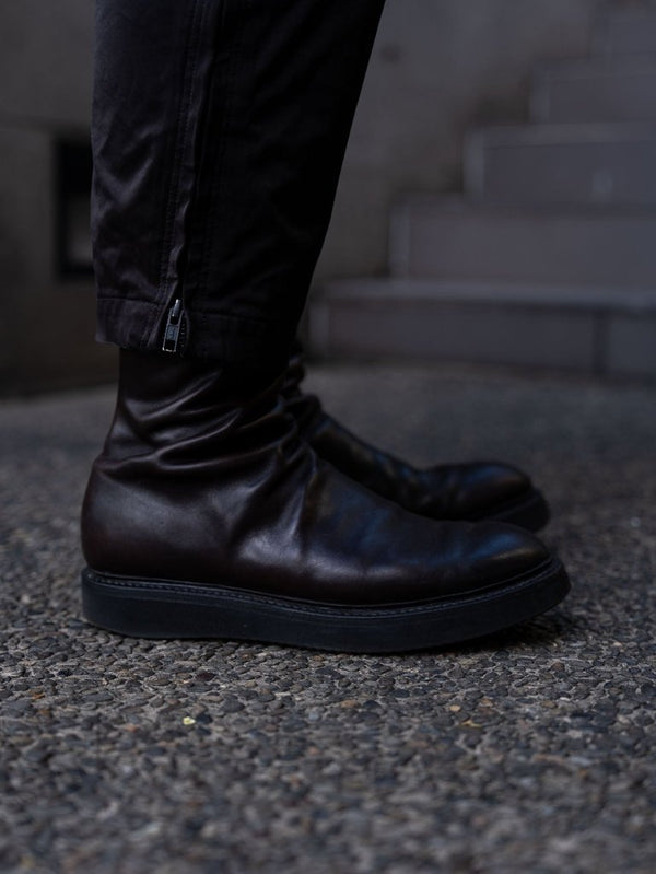 PRY / Excella® Spiral Zip Boots [Horse Leather] - PRY