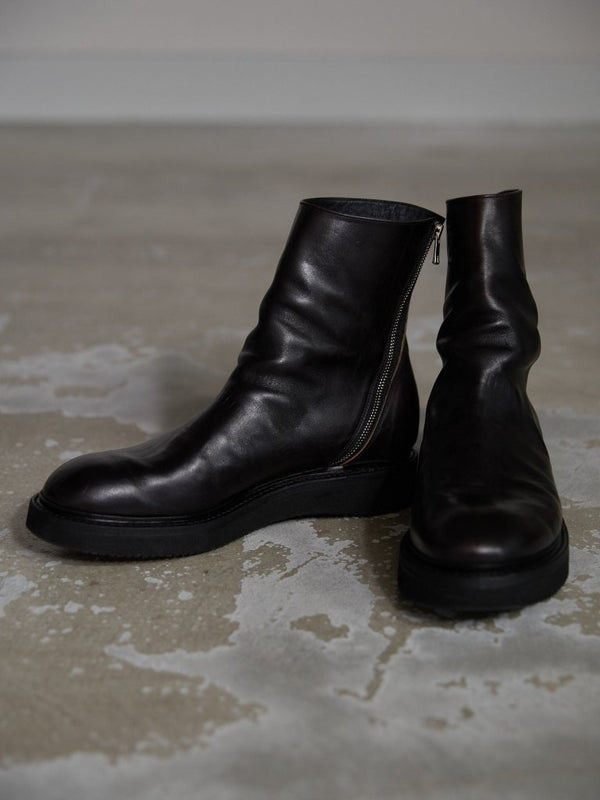 PRY / Excella® Spiral Zip Boots [Horse Leather] - PRY