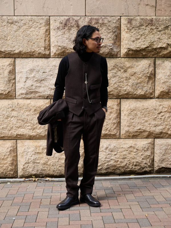 【当日試着枠】PRY Privé / MTR Cashmere Three - Piece Suit - PRY