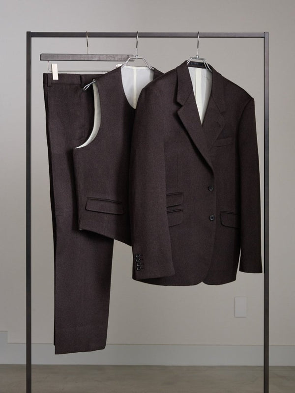 【当日試着枠】PRY Privé / MTR Cashmere Three - Piece Suit - PRY