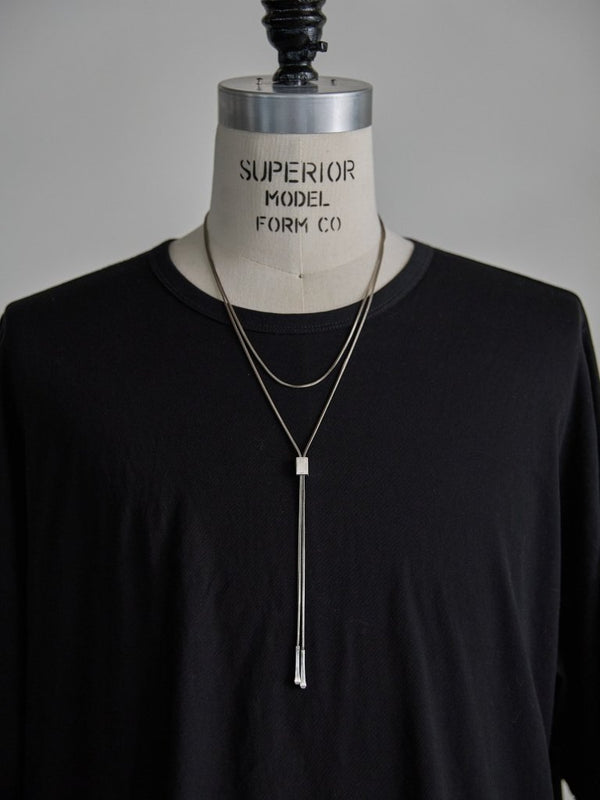 Rope Lariat Necklace – Silver 925 - PRY