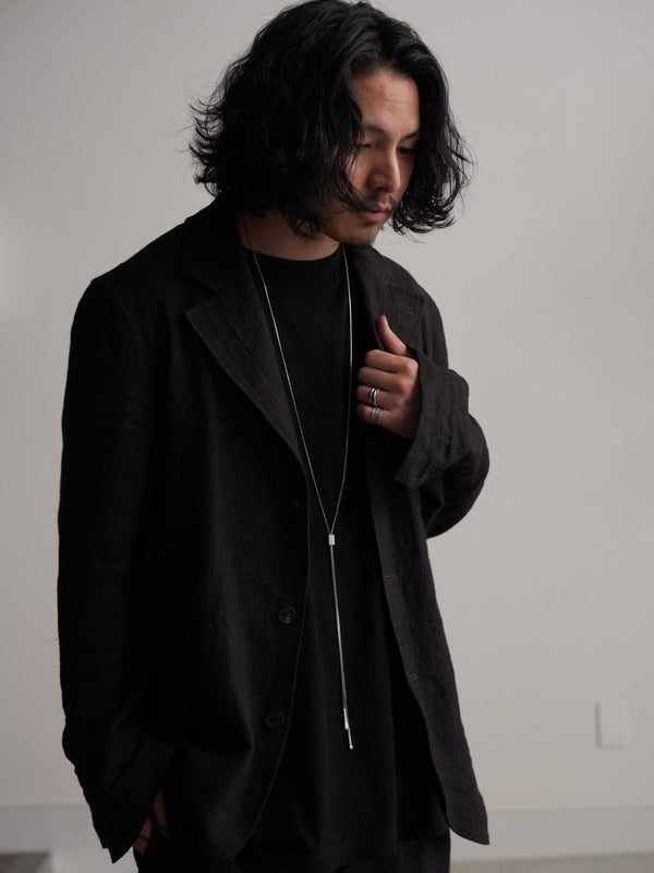 Rope Lariat Necklace – Silver 925 - PRY