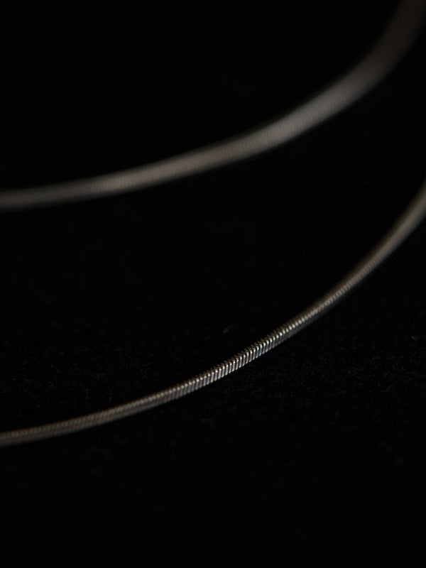 Rope Lariat Necklace – Silver 925 - PRY