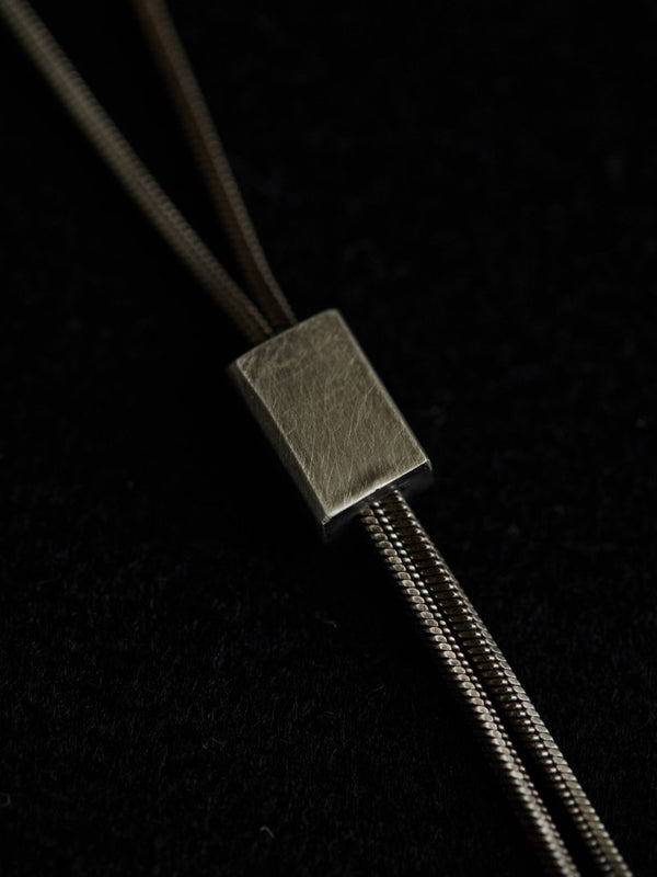 Rope Lariat Necklace – Silver 925 - PRY