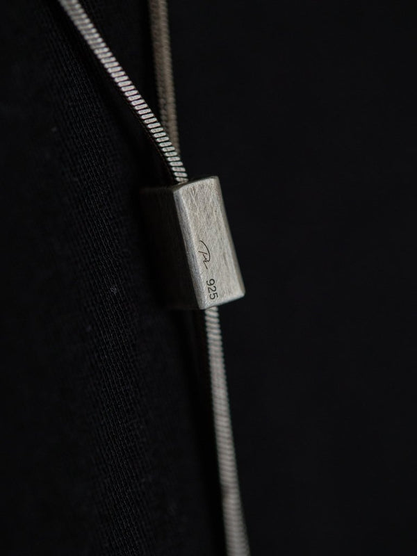 Rope Lariat Necklace – Silver 925 - PRY