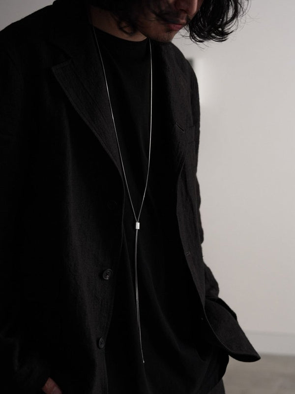 Rope Lariat Necklace – Silver 925 - PRY