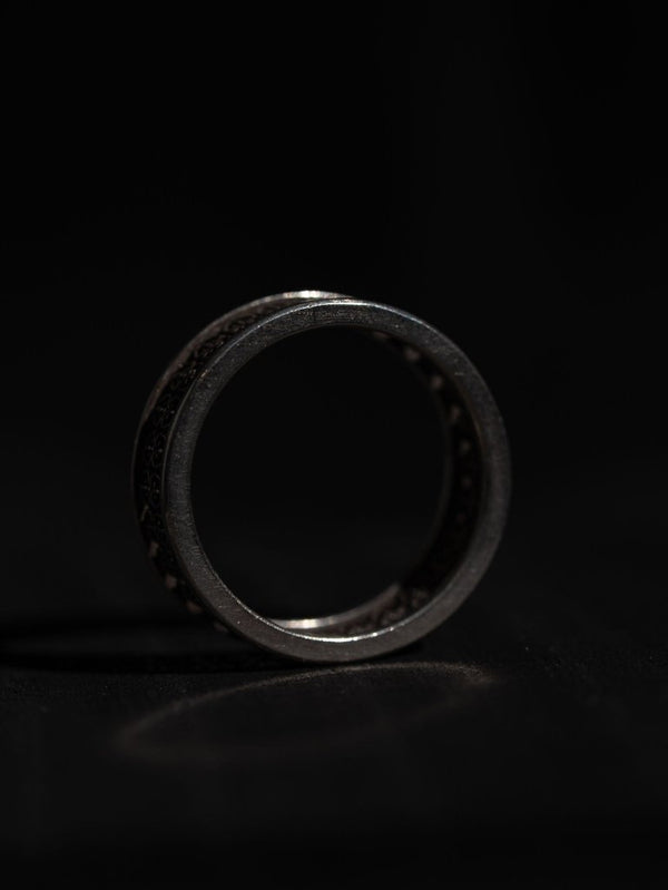 Scrolled Spade Ring [silver925] - PRY