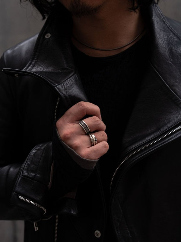 Scrolled Spade Ring [silver925] - PRY