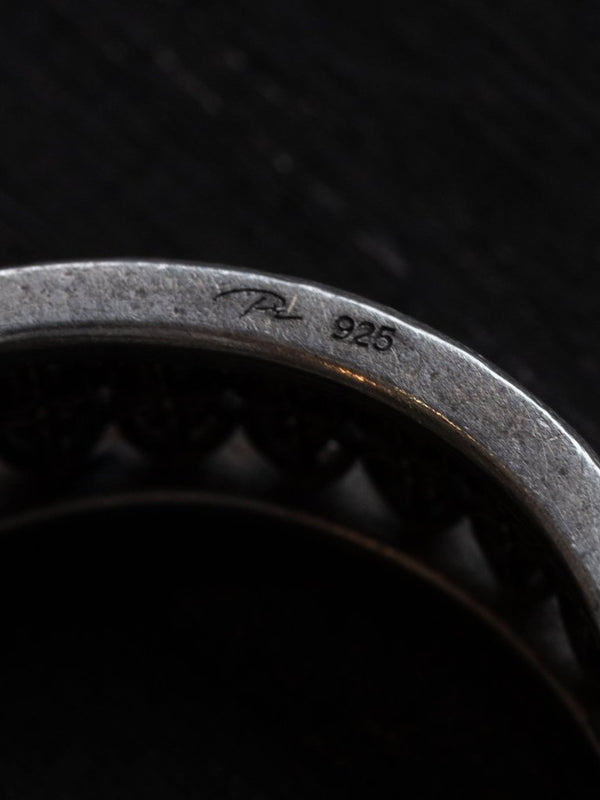 Scrolled Spade Ring [silver925] - PRY