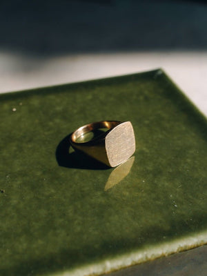 SIGNET Pinky Ring [k10 gold] - PRY