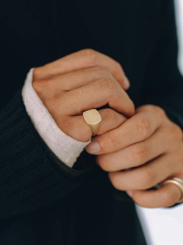 SIGNET Pinky Ring [k10 gold] - PRY