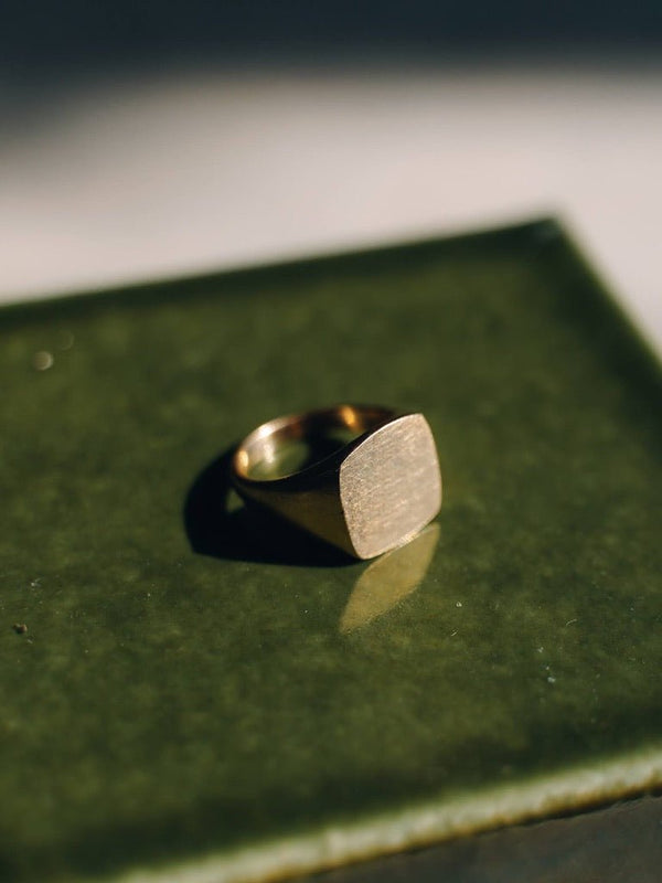 SIGNET Pinky Ring [k10 gold] - PRY