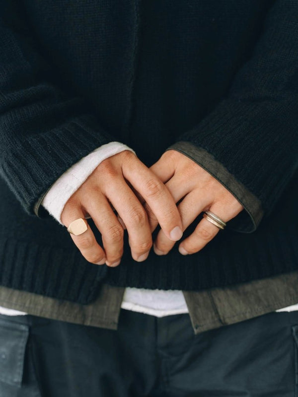 SIGNET Pinky Ring [k10 gold] - PRY