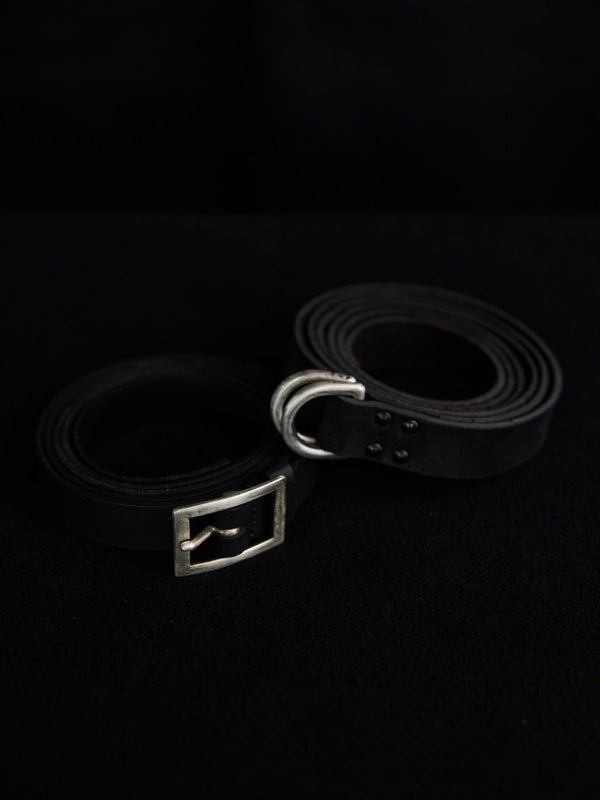 Silver Frame Long Belt – GUIDI Leather - PRY