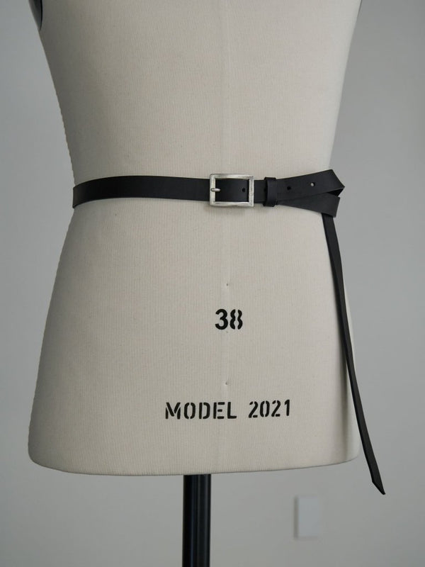 Silver Frame Long Belt – GUIDI Leather - PRY