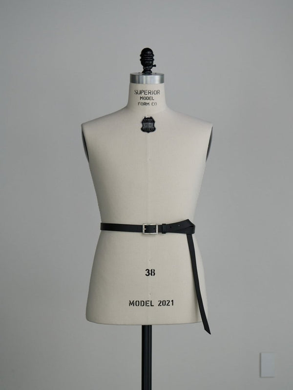 Silver Frame Long Belt – GUIDI Leather - PRY