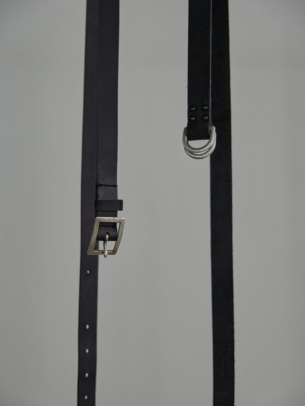 Silver Frame Long Belt – GUIDI Leather - PRY