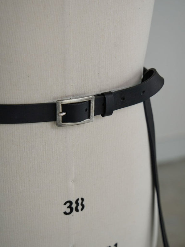 Silver Frame Long Belt – GUIDI Leather - PRY