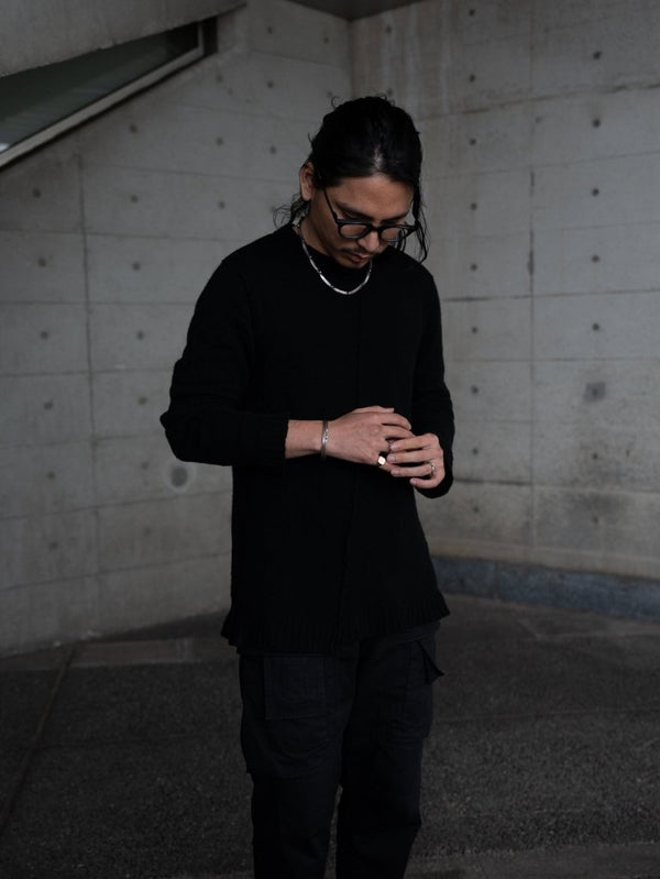 Silver Hook Bangle [narrow] - PRY