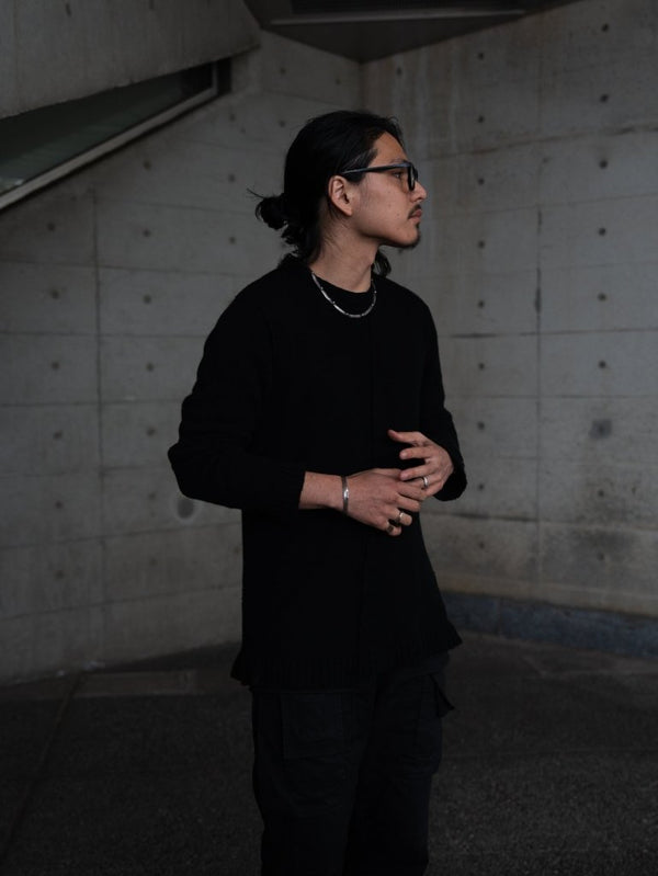 Silver Hook Bangle [narrow] - PRY