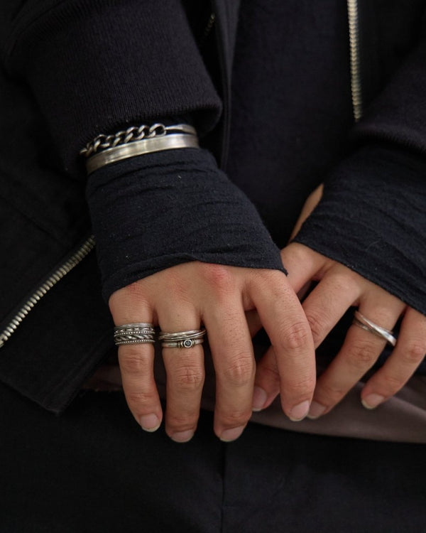 Silver Hooked Chain Bracelet - PRY