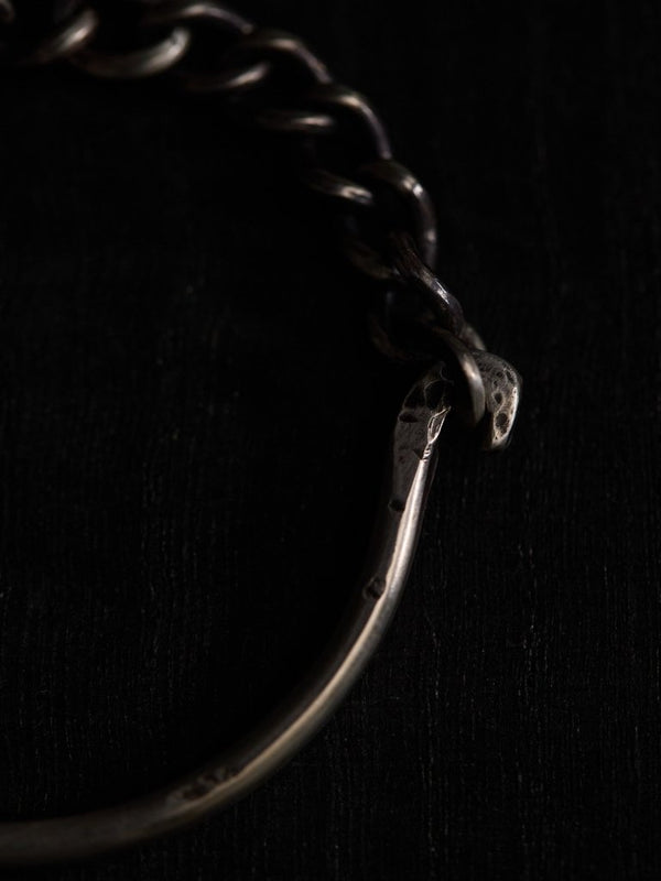 Silver Hooked Chain Bracelet - PRY