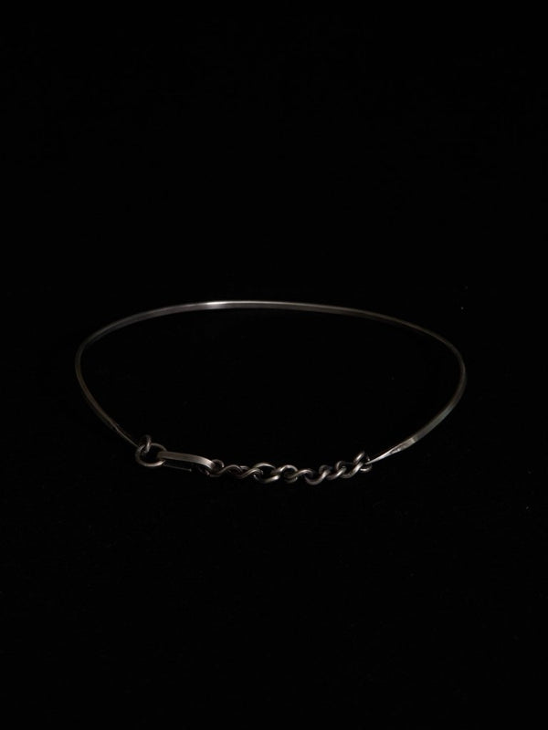 Silver Hooked Chain Choker - PRY