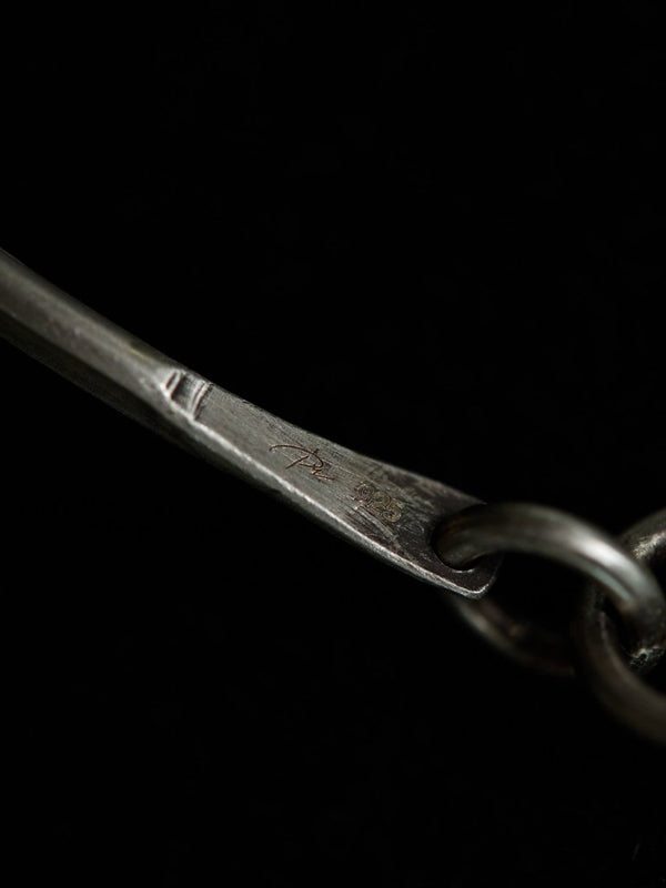 Silver Hooked Chain Choker - PRY