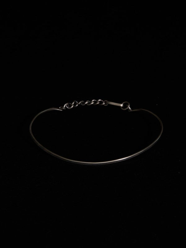 Silver Hooked Chain Choker - PRY
