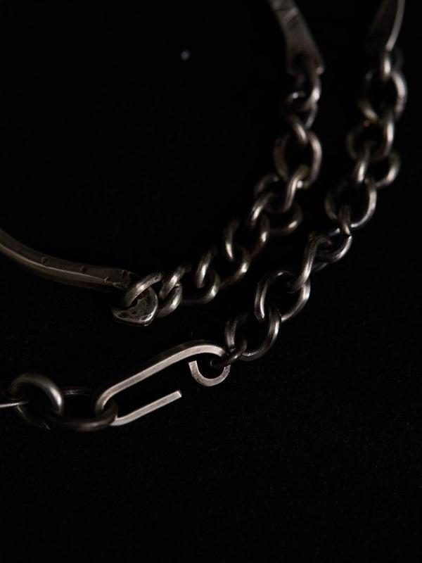 Silver Hooked Chain Choker - PRY