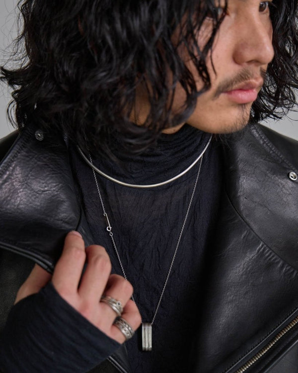 Silver Hooked Chain Choker - PRY