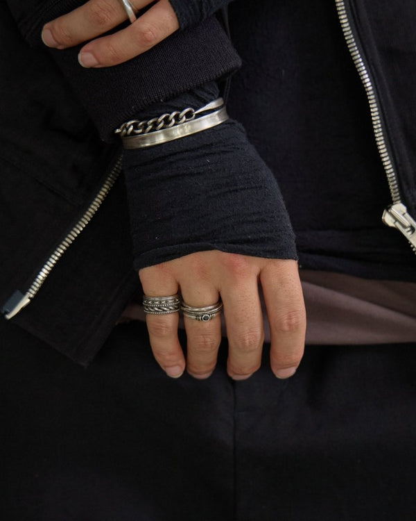 Slit Trinity Ring [slv925] - PRY