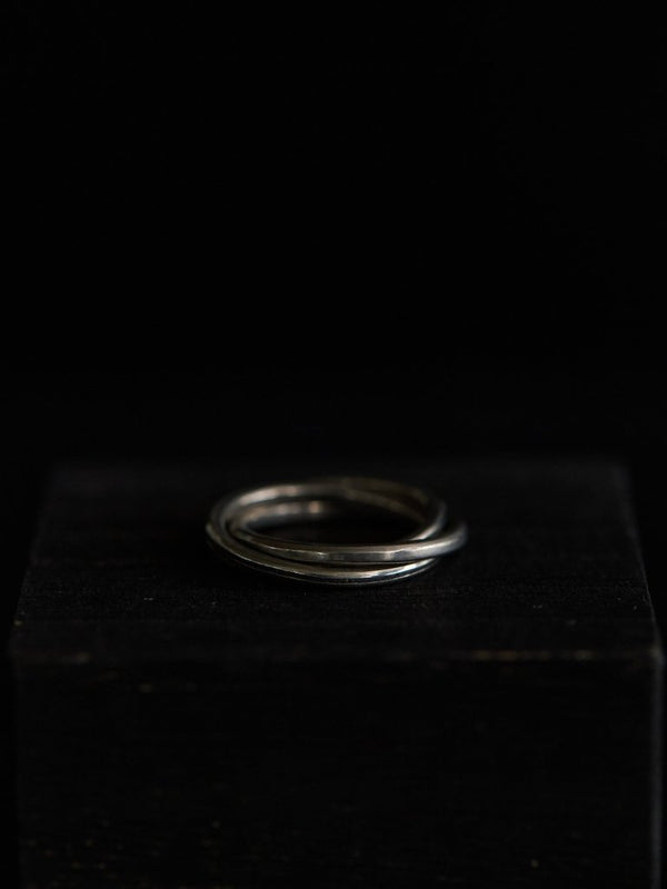 Slit Trinity Ring [slv925] - PRY