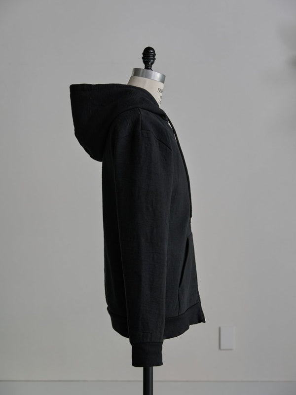 Tailored Bonding Hooded Jacket [BLACK] - PRY