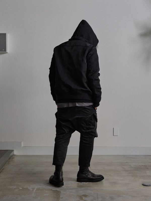 Tailored Bonding Hooded Jacket [BLACK] - PRY