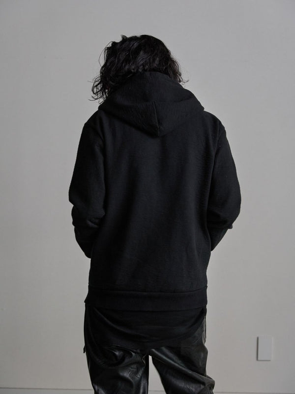 Tailored Bonding Hooded Jacket [BLACK] - PRY