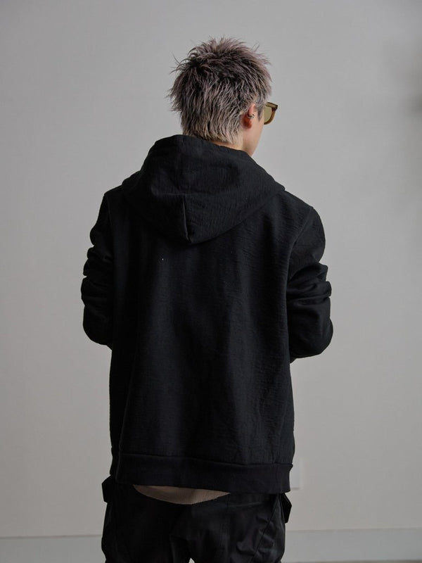 Tailored Bonding Hooded Jacket [BLACK] - PRY