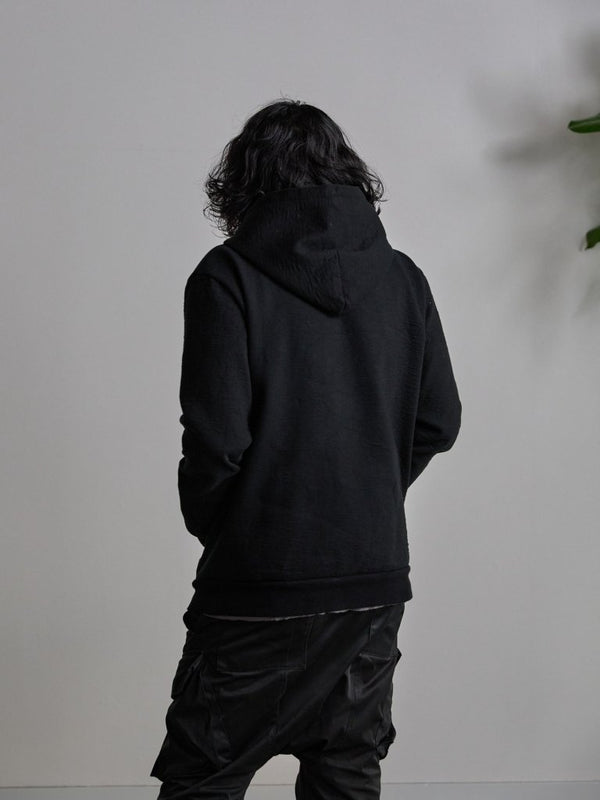 Tailored Bonding Hooded Jacket [BLACK] - PRY