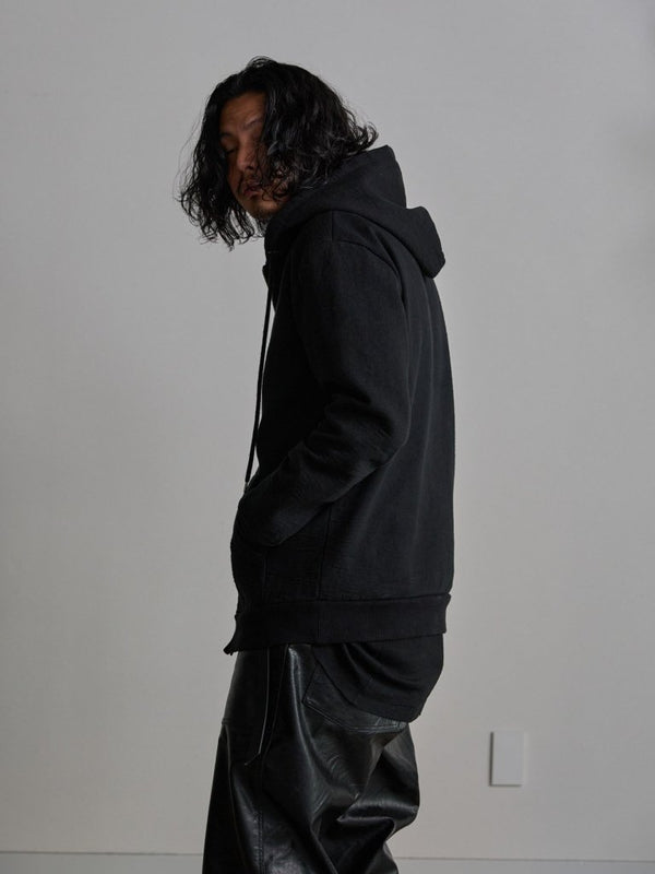 Tailored Bonding Hooded Jacket [BLACK] - PRY