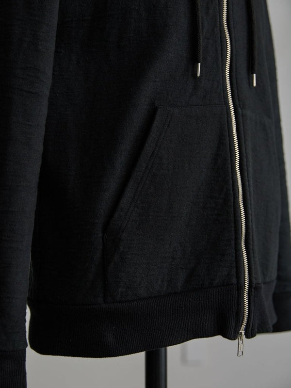 Tailored Bonding Hooded Jacket [BLACK] - PRY