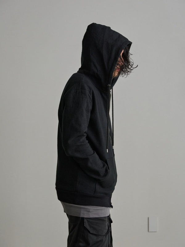 Tailored Bonding Hooded Jacket [BLACK] - PRY